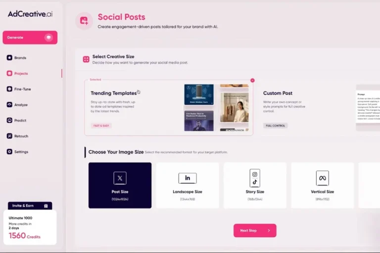 AI-generated advertising visuals representing modern digital ad creation